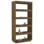 Shelving / space divider pine honey brown 80x35x167 cm by vidaXL, Bookcases and shelves - Ref: Foro24-810897, Price: 122,32 €...