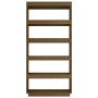 Shelving / space divider pine honey brown 80x35x167 cm by vidaXL, Bookcases and shelves - Ref: Foro24-810897, Price: 122,32 €...