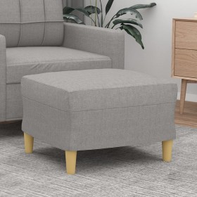 Light gray fabric footstool 60x50x41 cm by vidaXL, Ottomans - Ref: Foro24-349263, Price: 70,33 €, Discount: %