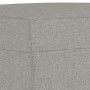 Light gray fabric footstool 60x50x41 cm by vidaXL, Ottomans - Ref: Foro24-349263, Price: 70,33 €, Discount: %