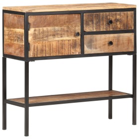 Rough mango wood sideboard 85x30x80 cm by vidaXL, Sideboards - Ref: Foro24-320486, Price: 276,99 €, Discount: %