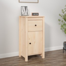 Solid pine wood sideboard 40x35x80 cm by vidaXL, Sideboards - Ref: Foro24-813754, Price: 65,98 €, Discount: %