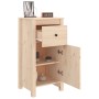 Aparadores 2 uds madera maciza de pino 40x35x80 cm de vidaXL, Aparadores - Ref: Foro24-813755, Precio: 118,75 €, Descuento: %