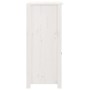 Solid white pine wood sideboard 40x35x80 cm by vidaXL, Sideboards - Ref: Foro24-813756, Price: 91,36 €, Discount: %