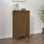 Honey brown solid pine wood sideboard 40x35x80 cm by vidaXL, Sideboards - Ref: Foro24-813760, Price: 57,62 €, Discount: %