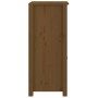 Aparador de madera maciza de pino marrón miel 40x35x80 cm de vidaXL, Aparadores - Ref: Foro24-813760, Precio: 59,99 €, Descue...