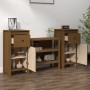 Sideboards 2 pcs solid honey brown pine wood 40x35x80 cm by vidaXL, Sideboards - Ref: Foro24-813761, Price: 89,64 €, Discount: %