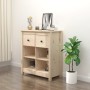 Solid pine wood sideboard 70x35x80 cm by vidaXL, Sideboards - Ref: Foro24-813764, Price: 82,85 €, Discount: %