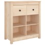 Solid pine wood sideboard 70x35x80 cm by vidaXL, Sideboards - Ref: Foro24-813764, Price: 82,85 €, Discount: %