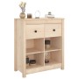 Solid pine wood sideboard 70x35x80 cm by vidaXL, Sideboards - Ref: Foro24-813764, Price: 82,85 €, Discount: %