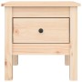 Solid pine wood side table 40x40x39 cm by vidaXL, Side tables - Ref: Foro24-813784, Price: 42,52 €, Discount: %