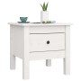 Side table 2 pcs of solid white pine wood 40x40x39 cm by vidaXL, Side tables - Ref: Foro24-813787, Price: 81,87 €, Discount: %