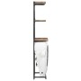 Tractor-shaped bottle rack in rough mango wood 49x31x172 cm by vidaXL, Wine racks - Ref: Foro24-320487, Price: 388,12 €, Disc...