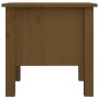 Mesa auxiliar 2 uds madera maciza pino marrón miel 40x40x39 cm de vidaXL, Mesas auxiliares - Ref: Foro24-813791, Precio: 45,1...