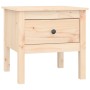 Side table 2 units of solid pine wood 50x50x49 cm by vidaXL, Side tables - Ref: Foro24-813795, Price: 60,42 €, Discount: %