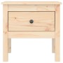 Side table 2 units of solid pine wood 50x50x49 cm by vidaXL, Side tables - Ref: Foro24-813795, Price: 60,42 €, Discount: %