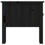 Solid black pine wood side table 50x50x49 cm by vidaXL, Side tables - Ref: Foro24-813802, Price: 39,65 €, Discount: %