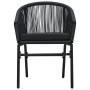 Garden chairs 2 units black synthetic rattan by vidaXL, Garden chairs - Ref: Foro24-48135, Price: 215,55 €, Discount: %