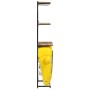 Tractor-shaped bottle rack in yellow mango wood 49x31x172 cm by vidaXL, Wine racks - Ref: Foro24-320488, Price: 356,51 €, Dis...