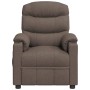 Taupe gray fabric electric recliner by vidaXL, Armchairs - Ref: Foro24-3143499, Price: 285,99 €, Discount: %