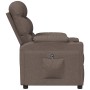 Taupe gray fabric electric recliner by vidaXL, Armchairs - Ref: Foro24-3143499, Price: 285,99 €, Discount: %