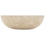 Sink 40x12 cm cream-colored marble by vidaXL, Sinks - Ref: Foro24-142775, Price: 131,26 €, Discount: %