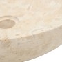 Sink 40x12 cm cream-colored marble by vidaXL, Sinks - Ref: Foro24-142775, Price: 131,26 €, Discount: %