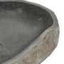 Lavabo ovalado piedra de río (45-53)x(34-41) cm de vidaXL, Lavabos - Ref: Foro24-146214, Precio: 119,92 €, Descuento: %