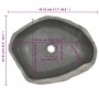 Oval river stone sink (45-53)x(34-41) cm by vidaXL, Sinks - Ref: Foro24-146214, Price: 119,92 €, Discount: %