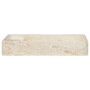 Cream marble sink 58x39x10 cm by vidaXL, Sinks - Ref: Foro24-149159, Price: 207,99 €, Discount: %