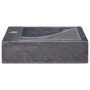 Black marble sink 58x39x10 cm by vidaXL, Sinks - Ref: Foro24-149160, Price: 166,57 €, Discount: %