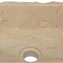 Cream marble sink 30x30x13 cm by vidaXL, Sinks - Ref: Foro24-149174, Price: 132,41 €, Discount: %