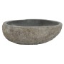 Lavabo de piedra de río ovalada 29-38 cm de vidaXL, Lavabos - Ref: Foro24-242666, Precio: 89,70 €, Descuento: %