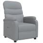 Sillón reclinable de tela gris claro de vidaXL, Sillones - Ref: Foro24-321216, Precio: 209,98 €, Descuento: %