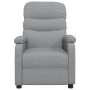 Sillón reclinable de tela gris claro de vidaXL, Sillones - Ref: Foro24-321216, Precio: 209,98 €, Descuento: %