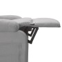 Sillón reclinable de tela gris claro de vidaXL, Sillones - Ref: Foro24-321216, Precio: 209,98 €, Descuento: %