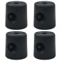 Weights for gazebo/tent 4 units PE black by vidaXL, Weights for gazebos - Ref: Foro24-47689, Price: 65,18 €, Discount: %