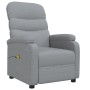 Sillón de masaje tela gris claro de vidaXL, Sillones de masaje eléctricos - Ref: Foro24-321226, Precio: 237,51 €, Descuento: %