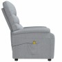 Sillón de masaje tela gris claro de vidaXL, Sillones de masaje eléctricos - Ref: Foro24-321226, Precio: 237,51 €, Descuento: %