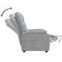 Hellgrauer Massagesessel aus Stoff von vidaXL, Elektrische Massagesessel - Ref: Foro24-321226, Preis: 237,99 €, Rabatt: %