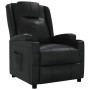 Sillón reclinable de cuero sintético negro de vidaXL, Sillones - Ref: Foro24-321304, Precio: 242,85 €, Descuento: %