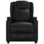 Sillón reclinable de cuero sintético negro de vidaXL, Sillones - Ref: Foro24-321304, Precio: 242,85 €, Descuento: %