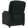 Sillón reclinable de cuero sintético negro de vidaXL, Sillones - Ref: Foro24-321304, Precio: 242,85 €, Descuento: %