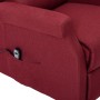 Sillón elevable tela rojo tinto de vidaXL, Sillones - Ref: Foro24-289733, Precio: 381,27 €, Descuento: %