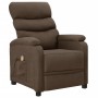 Brown fabric electric massage chair by vidaXL, Electric massage chairs - Ref: Foro24-321230, Price: 181,99 €, Discount: %