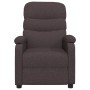 Sillón de masaje eléctrico tela marrón oscuro de vidaXL, Sillones de masaje eléctricos - Ref: Foro24-321231, Precio: 229,67 €...