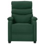 Sillón de masaje de tela verde oscuro de vidaXL, Sillones de masaje eléctricos - Ref: Foro24-321232, Precio: 238,94 €, Descue...