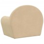 Cream soft plush children's sofa by vidaXL, Baby and Toddler Furniture - Ref: Foro24-341764, Price: 26,99 €, Discount: %