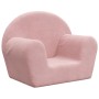 Rosafarbenes Kindersofa aus weichem Plüsch von vidaXL, Baby- und Kleinkindmöbel - Ref: Foro24-341766, Preis: 42,88 €, Rabatt: %