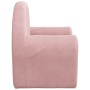 Rosafarbenes Kindersofa aus weichem Plüsch von vidaXL, Baby- und Kleinkindmöbel - Ref: Foro24-341766, Preis: 42,88 €, Rabatt: %